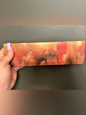 Melt Cosmetics Eyeshadow Palette — Orange, Red, Gold